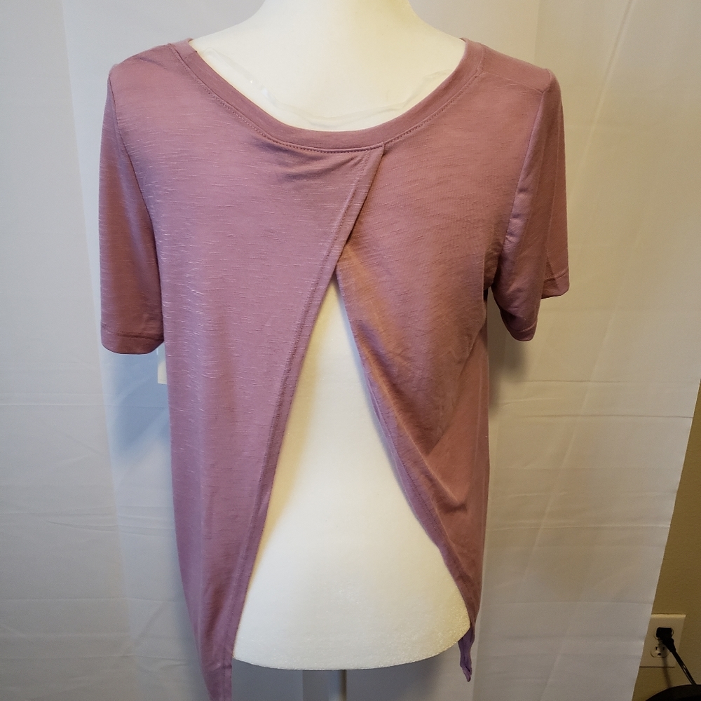 Women's Sleep Short Sleeve Shirt M - Picture 5 of 5